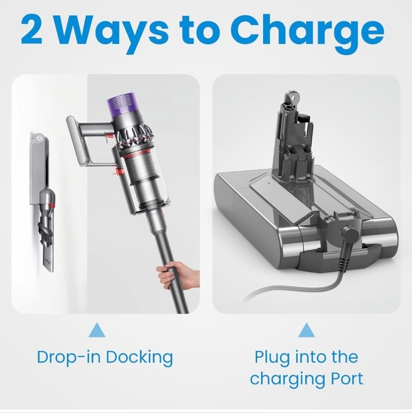 Replacement Battery for V11 voltage 25.2V 6000mAh Cordless Vacuum SCREW IN  New - Picture 5 of 15